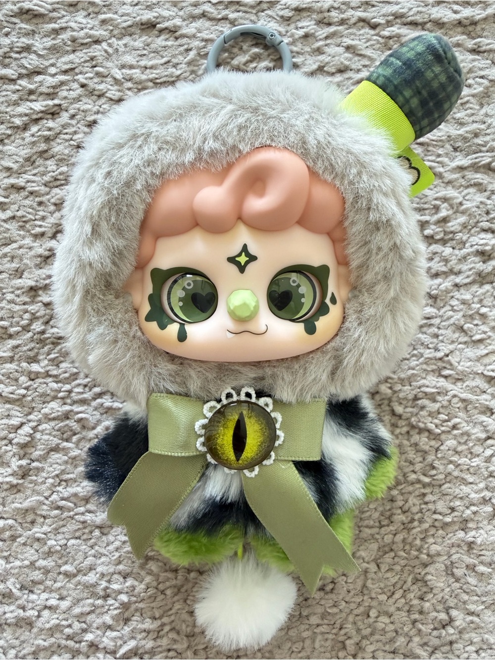 Pikoo Pupu Rock Squad Plus Witch’s Eye Plush Keychain | Collectible Doll